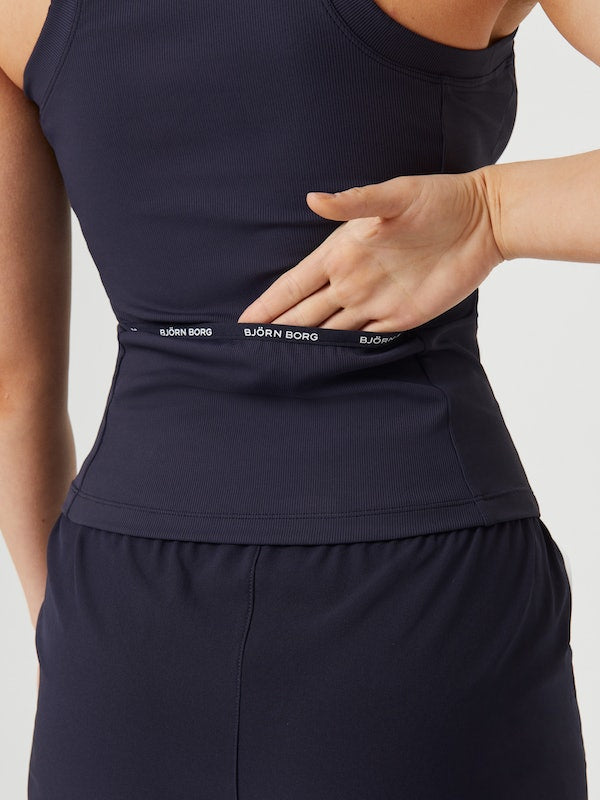 Ace Rib Tank Pocket