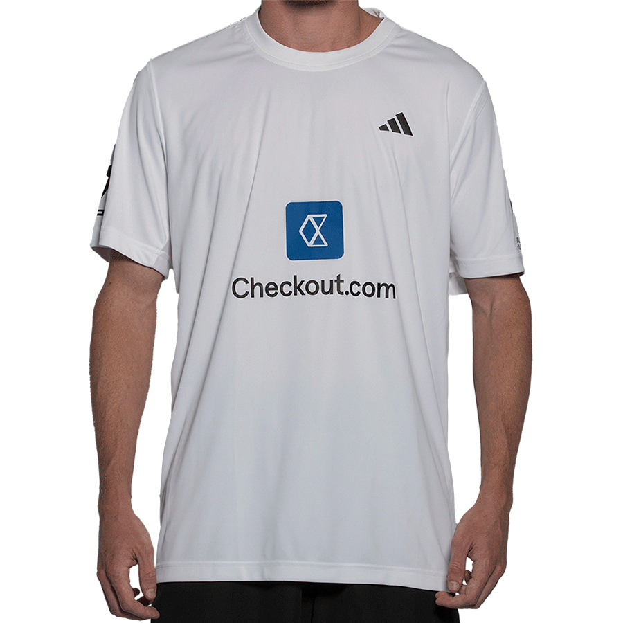 Ale Galan draagt de Adidas Ale Galan Tee