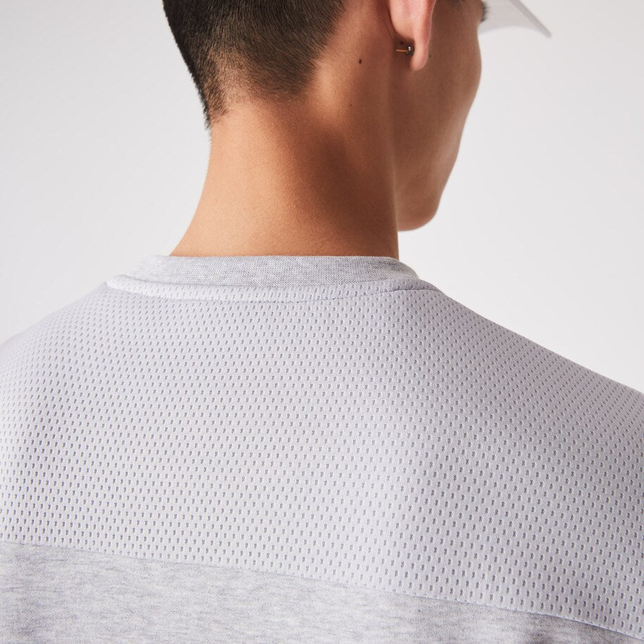 Lacoste Sport sweatshirt heren met mesh vlakken
