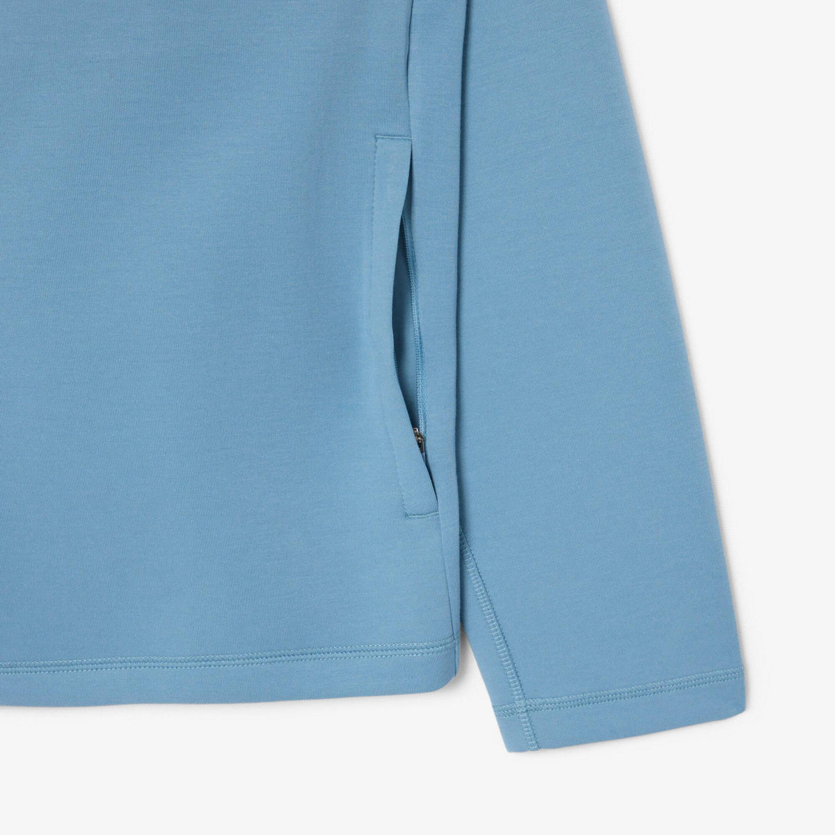 Lacoste Sport Stretch Hoodie met Rits SH0152 Blauw - model 2