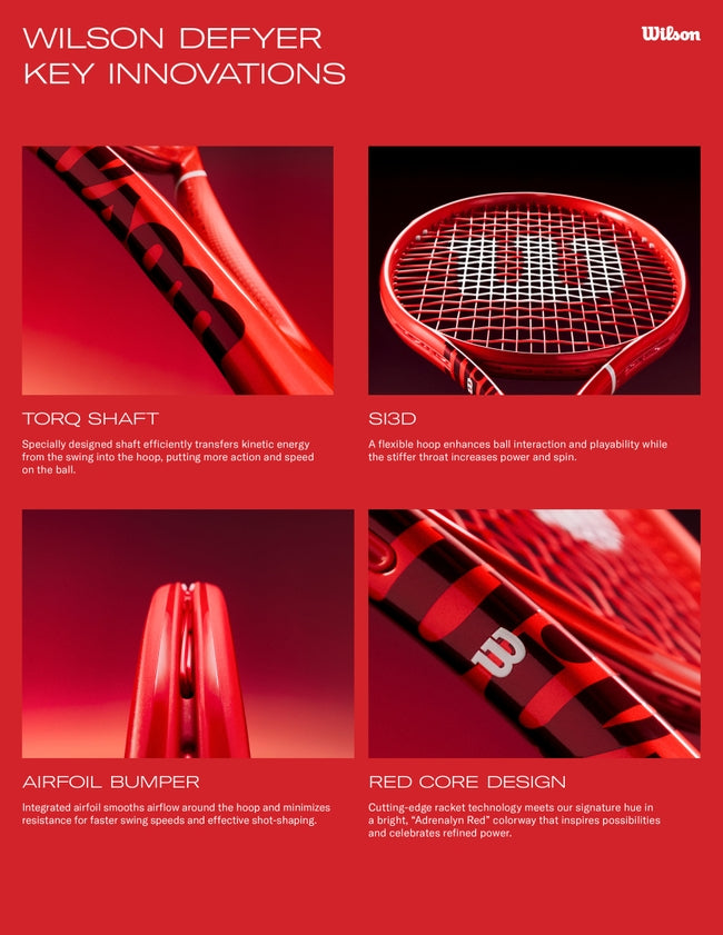 Wilson Defyer 100 V1 Tennisracket